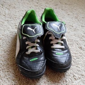 Puma Liga Finale TT Black-White Turf Soccer Shoes